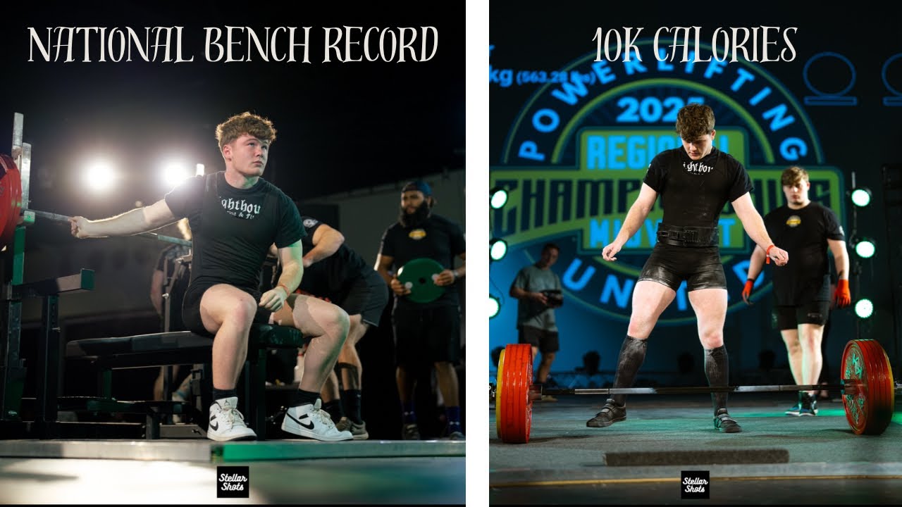 I GOT THE NATIONAL BENCH RECORD | TOP 600 | REGIONAL CHAMPIONSHIP VLOG ...