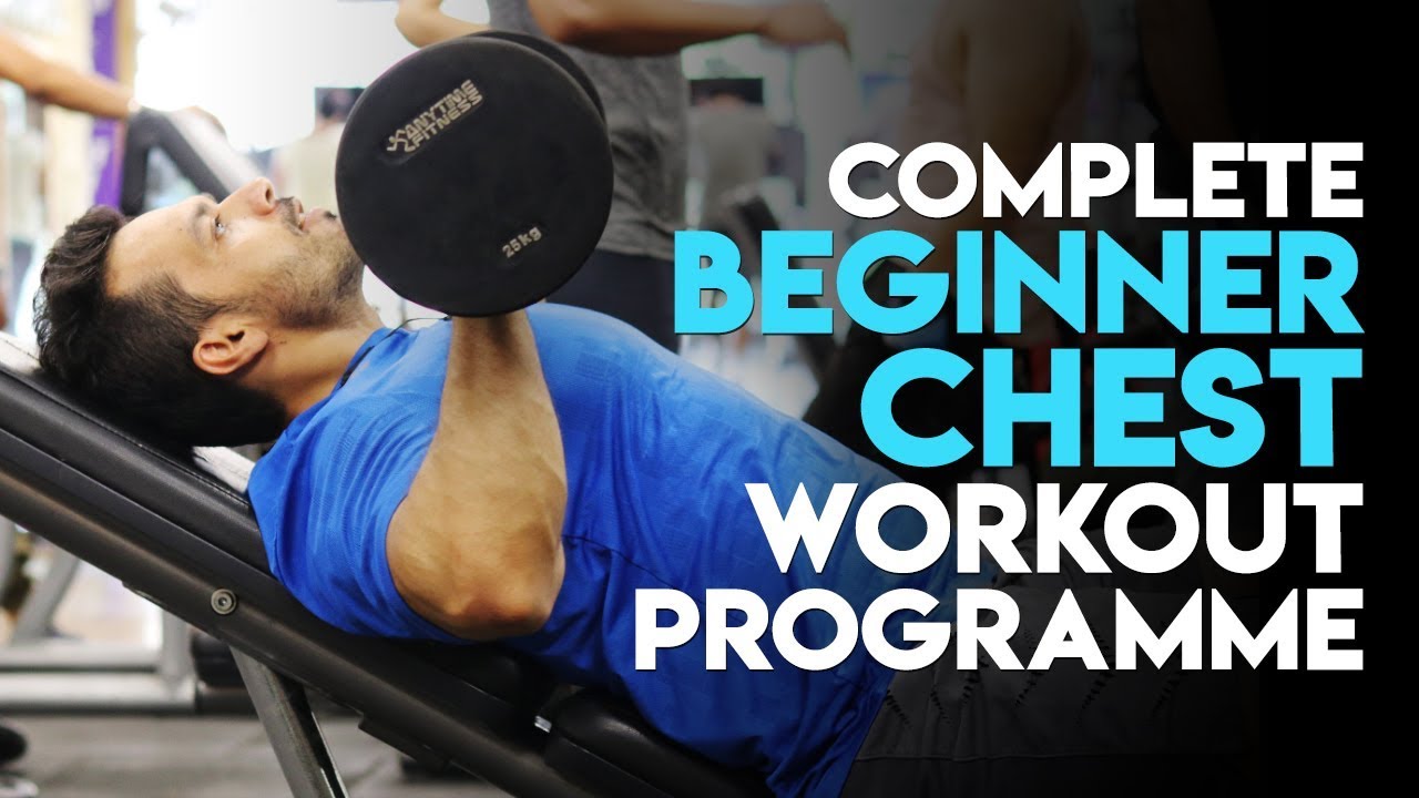 Complete Beginner Chest Workout FitMuscle TV YouTube