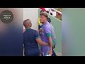 Mamelodi Sundowns captain Ronwen Williams and striker Lebogang exchanged words after their 5-1 win 