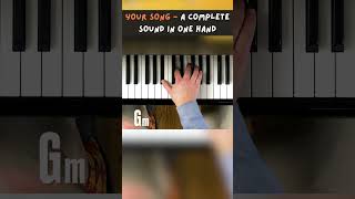 Play Your Song With One Hand
