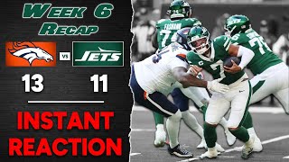 Jets UNWATCHABLE in London vs Broncos - Instant Game Reaction