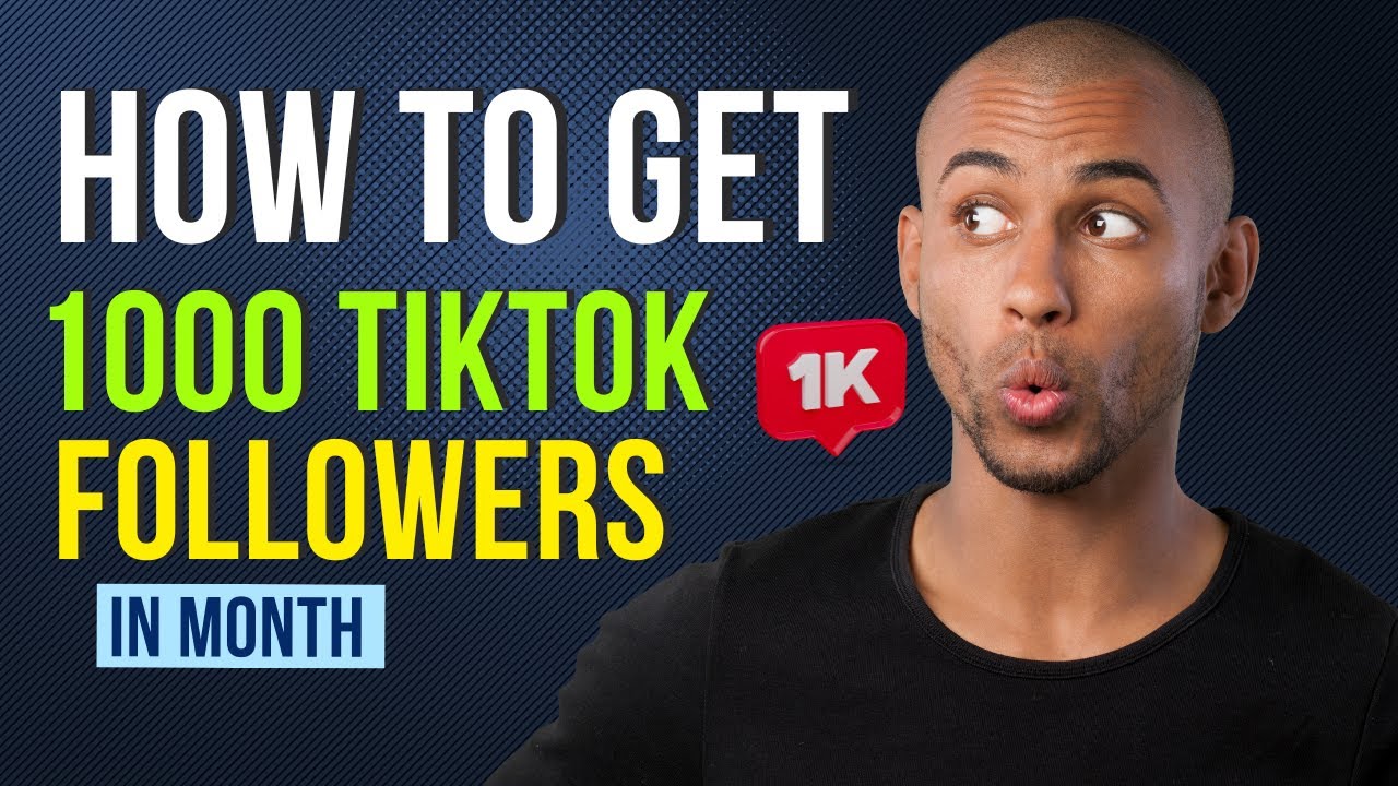 how to get 1000 tiktok followers in month - YouTube