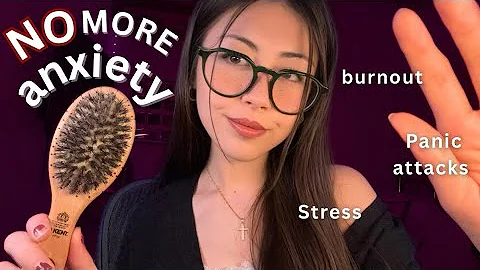 ASMR for Anxiety, Burnout, Panic Attacks & Stress Relief | Personal Attention & Close Up Whispering