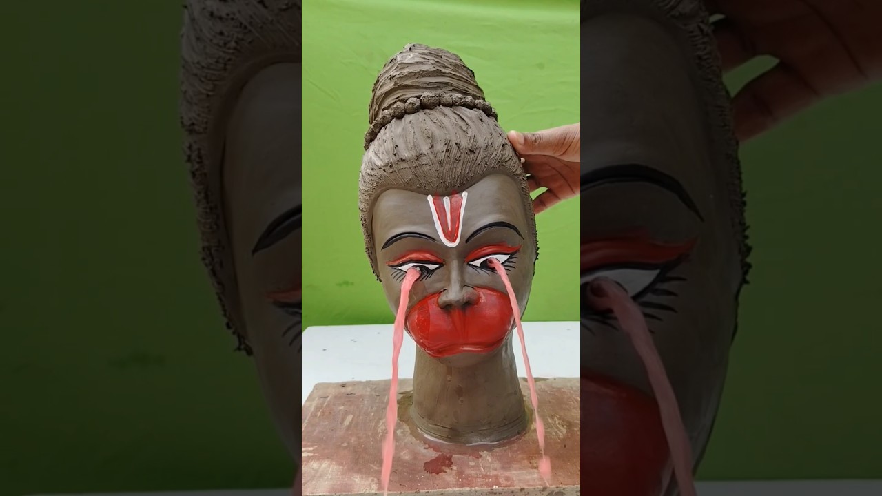 hanuman murti making shorts🚩 hanuman murti making at home