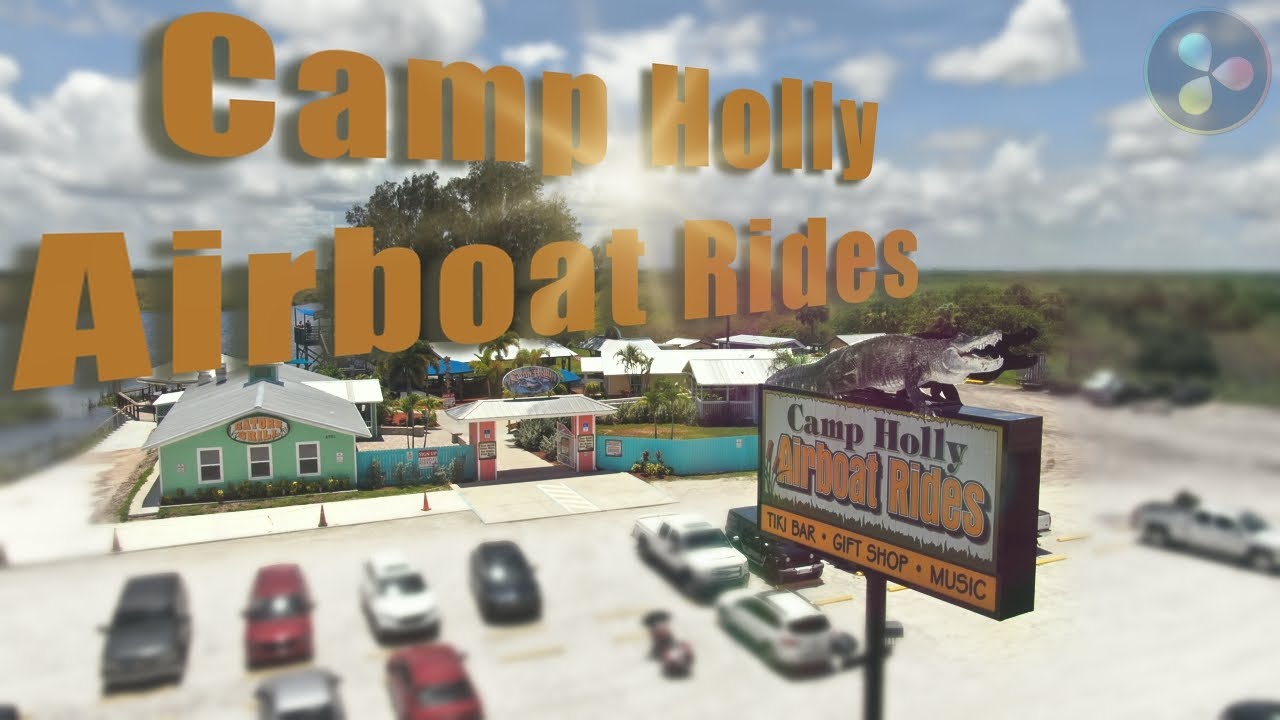 Camp Holly Gator Grill & Airboat Adventure Melbourne, Florida