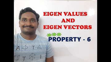 13. The sum of Eigen values of a square matrix 