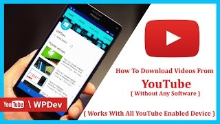 How To |  Download Videos From Youtube On Windows 10 Mobile&amp;WP Without Any Software | 2017