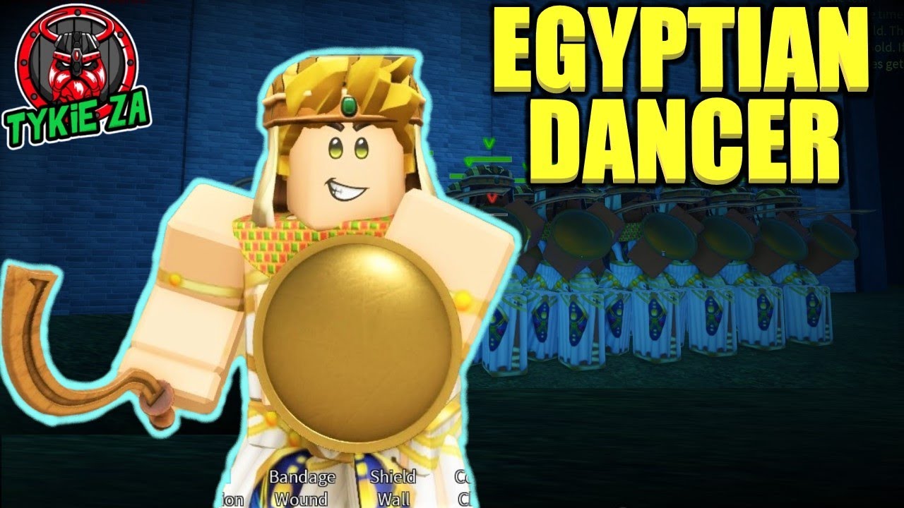 Roblox Warlords EGYPTIAN DANCER review - YouTube