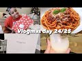 MY LAST VLOGMAS DAY 24/25 💔  A CHILL DAY COOKING, CLEANING AND WRAPPING GIFTS