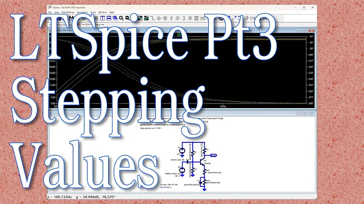 LTSpice (Pt 3): Stepping Values in LTSpice Simulations (085c)