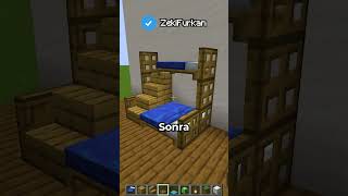 Minecraftta Ranzalı Yatak Yapmak ?