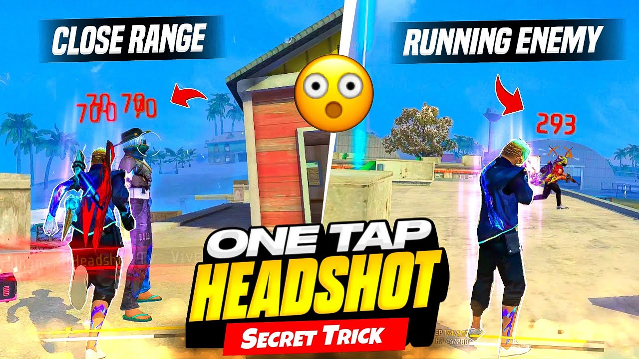 99% Headshot Rate Trick😱😍Only Red Number Hack - Garena Free Fire 