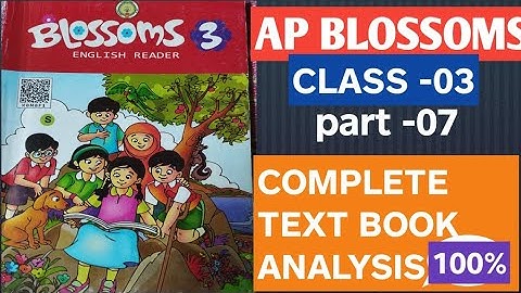 Ap 3RD BLOSSOMS/ENGLISH /PART 07/COMPLETE ANALYSIS IN URDU /#dsc #aptet #tstet #englishgrammar