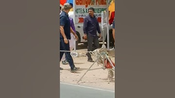 Sanjay Mishra and Amir Khan in bagar rajesthan for shooting🎥🎦📷