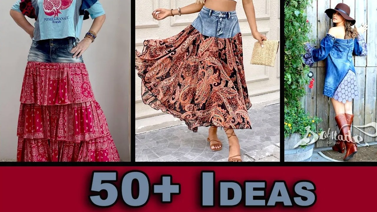 50+ Unique Ideas to Upcycle Jeans & Sew Denim Projects