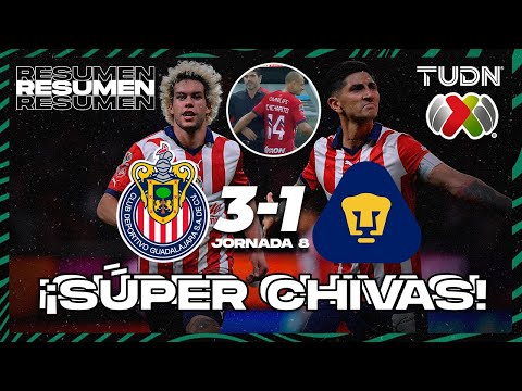 Guadalajara Chivas U.N.A.M. Pumas Goals And Highlights