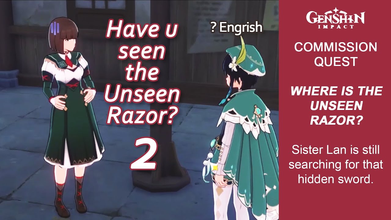 Genshin impact unseen razor sword location - templatesrolf