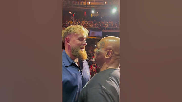 Jake Paul vs Mike Tyson FACE OFF 😳
