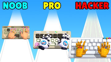 Typing Shooter! NOOB vs PRO vs HACKER