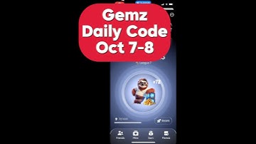 7 - 8 October 2024 Gemz Daily Code Today #gemz #gemzciphercode