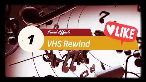 VHS Rewind - Sound Effect 1