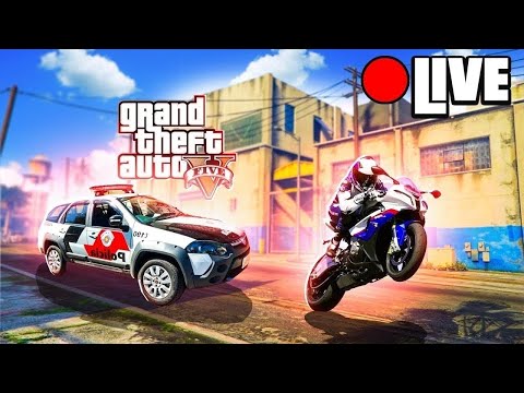 🔥LIVE GTA RP (COMANDO RJ) - AMASSANDO NAS FUGAS🔥VOLTEI...🤯