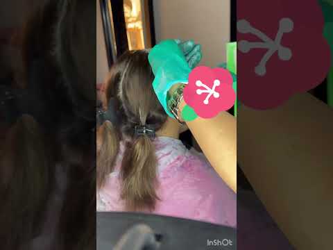 الطريقة المثالية لتغطية الشيب و توحيد الشعر من الألوان المزعجة