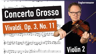 Download Lagu Vivaldi Concerto Grosso Op. 3, No. 11, RV 565, Violin 2 MP3