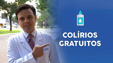 Como faço para me cadastrar para pegar colírio de graça para tratamento de glaucoma?