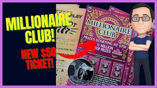 Millionaire Club!💥New $50 Kentucky Lottery Tickets!💥Jackpot 7 Fast Plays!