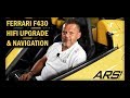 FERRARI F430 Hifi Upgrade mit neuen Lautsprechern, Subwoofer, Mosconi DSP und Navi