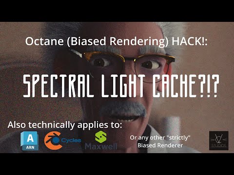 Spectral Light Cache - An Octane Render Hack! (Or any 