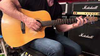 John teaches the acoustic guitar part for (the verse) “Carry On My Wayward Son” by Kansas