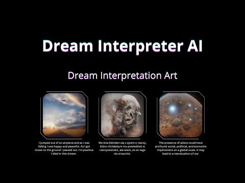 Uncover the Hidden Meanings of Your Dreams with Dream Interpreter AI Dream Interpreter AI by AI Demos