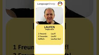 Konjugation &amp; Aussprache von LAUFEN in allen Zeiten - Conjugation &amp; pronunciation in all tenses