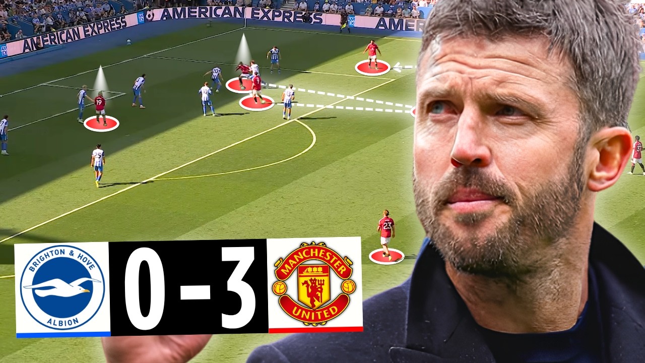 How Manchester United DESTROYED Brighton!