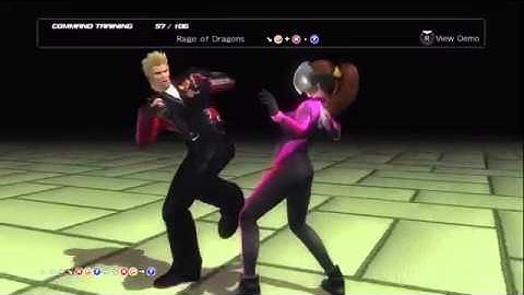 Dead or Alive 5 Ultimate Guide 51 Jacky Bryant command training