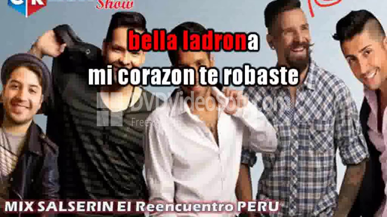 karaoke mix salserin reencuentro peru demo YouTube