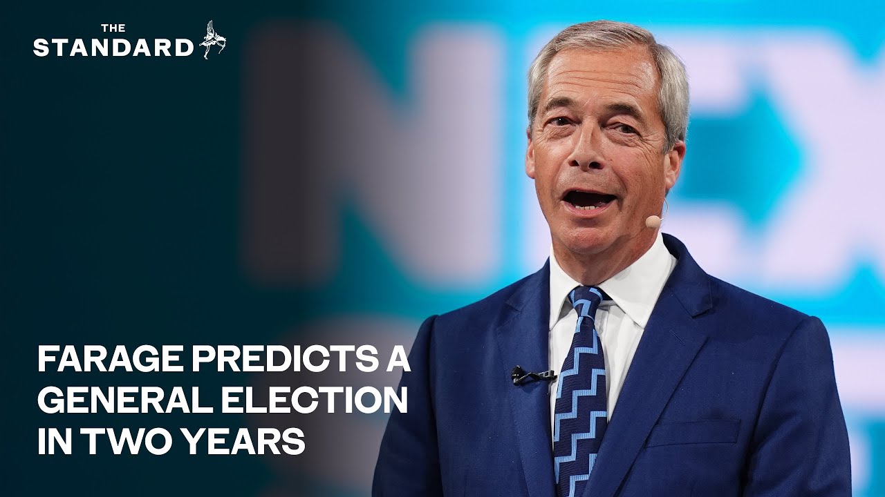 Nigel Farage tells members to expect election in next two years as Rayner quits
