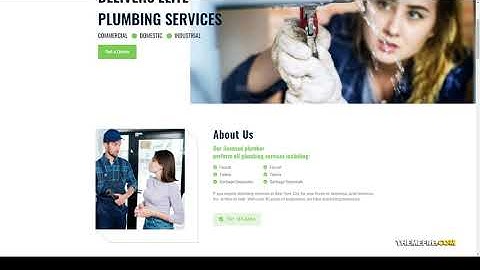 Fijar - Plumbing Service Elementor Template Kit renovator kitchen Easy Create Website