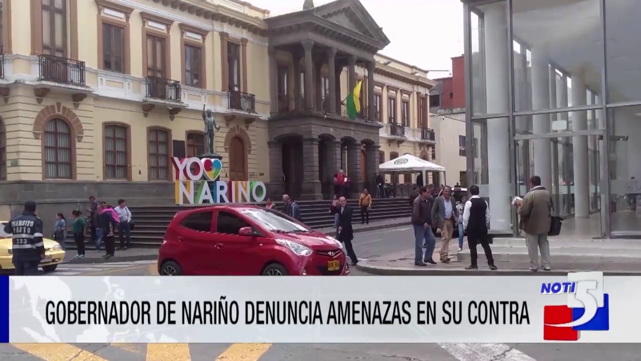 Gobernador de Nariño denuncia amenazas en su contra colombia map