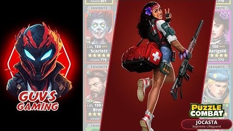 Guvs Hero Reviews: JOCASTA #puzzlecombat