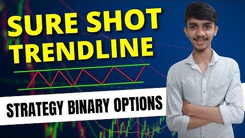 Sure Shot Trendline Strategy Binary Options| Secret Binary Options Trendline Strategy| Iq Option|