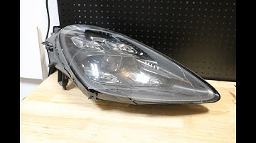 2019-2021 Porsche Cayenne LED Headlight Disassembly