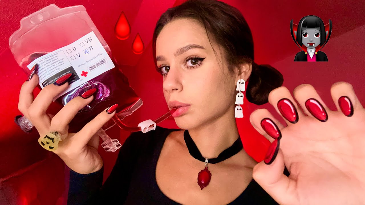 ВАМПІРША ПЕРЕТВОРЮЄ ТЕБЕ НА ВАМПІРА 🧛🏽‍♀️🩸 Асмр українською (рольова гра)