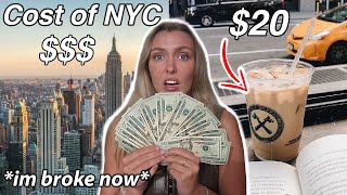 What I Spend In A Week as a 21 Year Old Living Alone In NYC