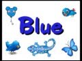 Color B L U E Blue Song Kindergarten 