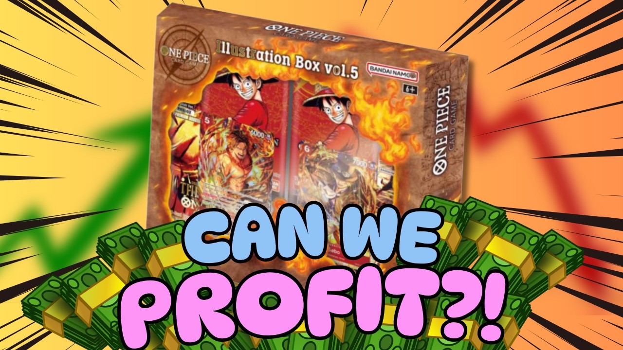 CAN WE PROFIT OFF ILLUSTRATION BOX VOL. 5?! * - One Piece Card