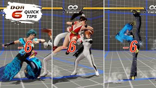 Semisafe Moves You Should Punish | DOA6 Quick Tips