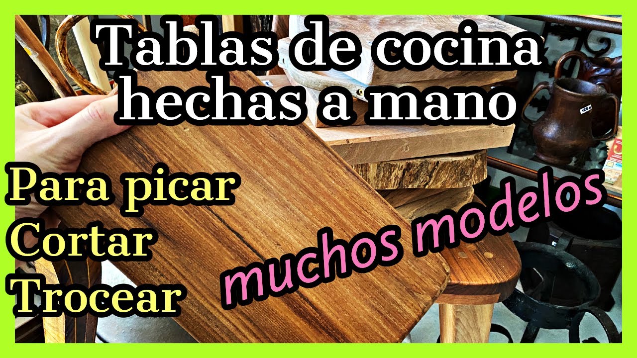 Las tablas de cortar que querrás en tu cocina son obra de este taller  artesanal de Jaén